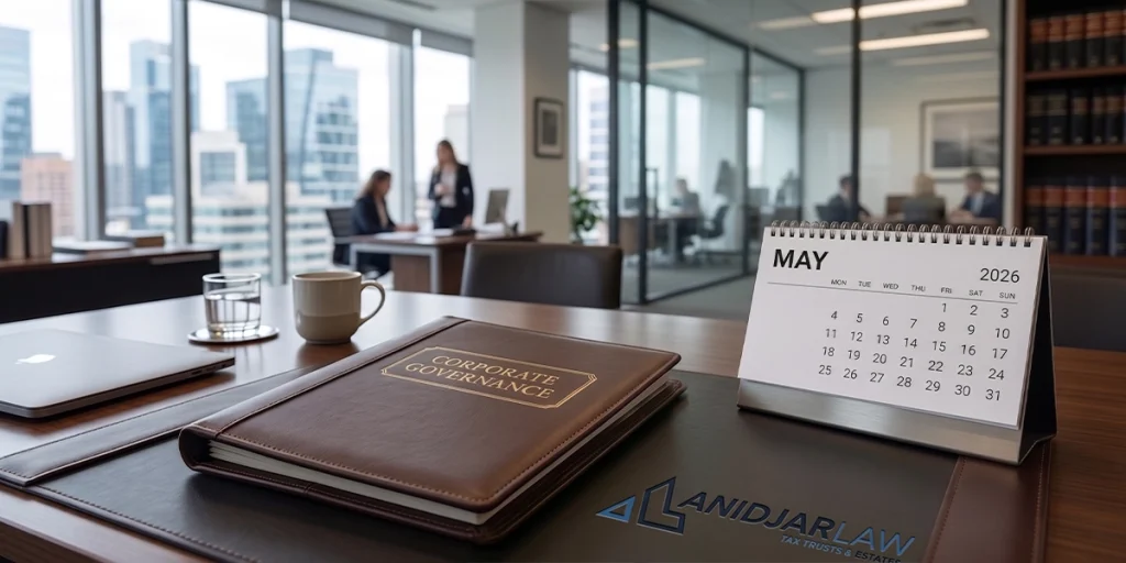 Florida annual reports are due May 1st