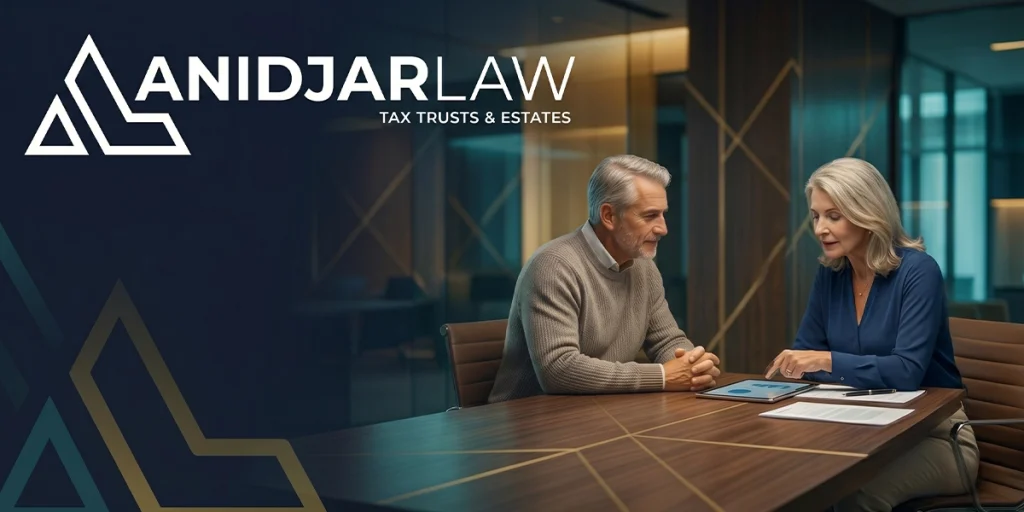 Guide to Qualified Charitable Distributions (QCDs) and tax planning strategies for retirees by AnidjarLaw.