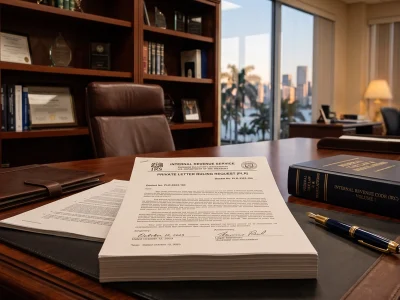 A private letter ruling provides binding IRS